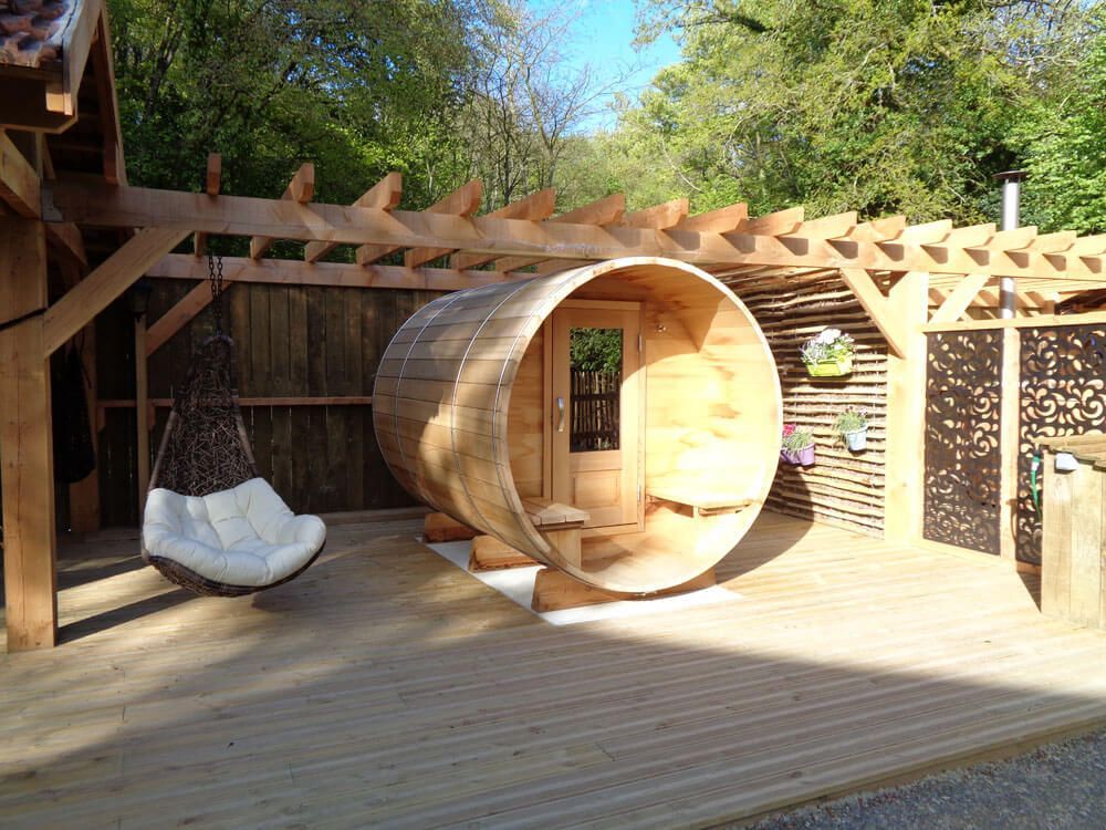 Nature break with a sauna in Brittany for Mother’s Day.