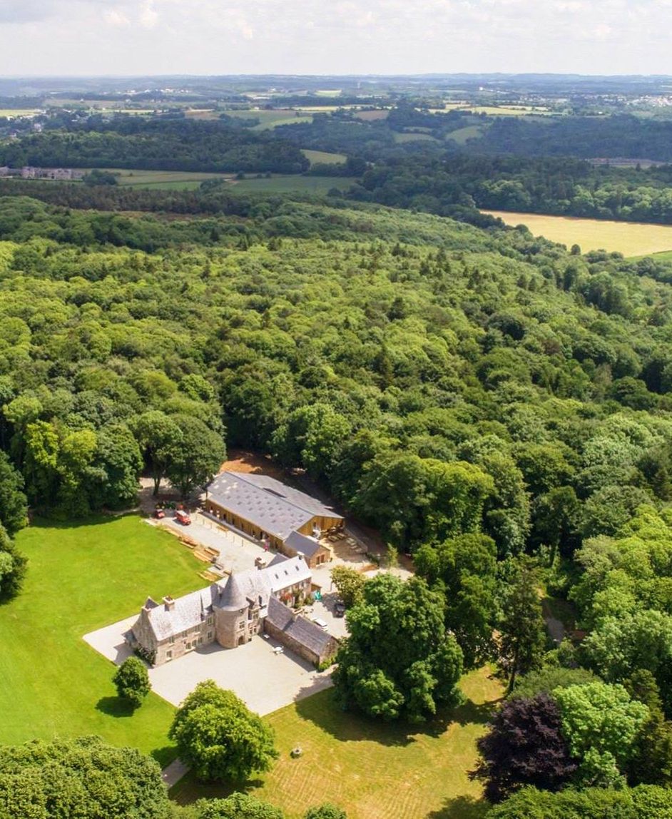 Treuscoat Estate in Brittany's countryside